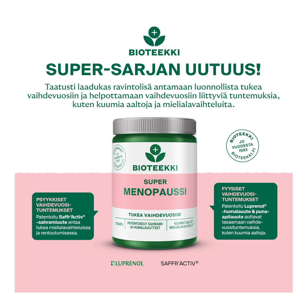 Bioteekki Super Menopaussi verkkokuva