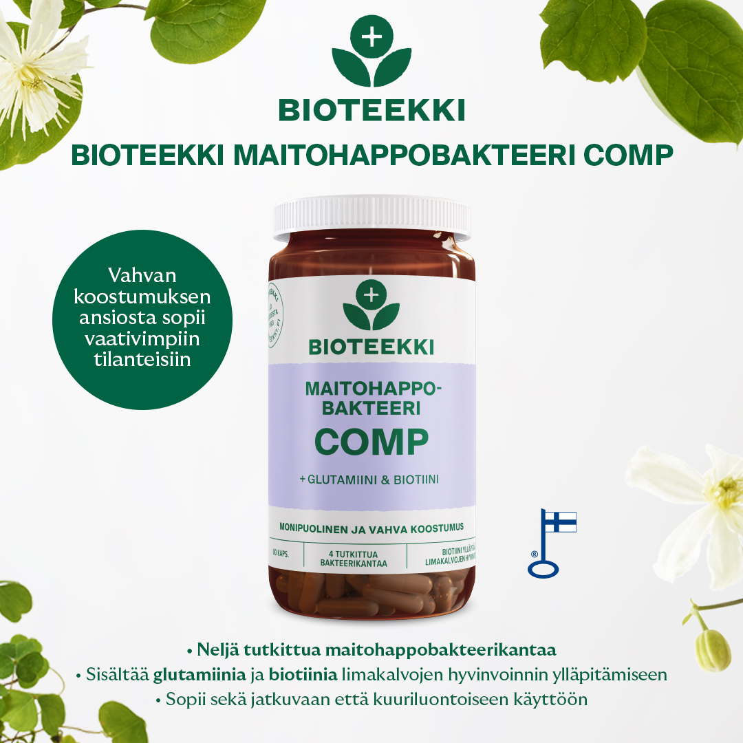 Bioteekin Maitohappobakteeri comp