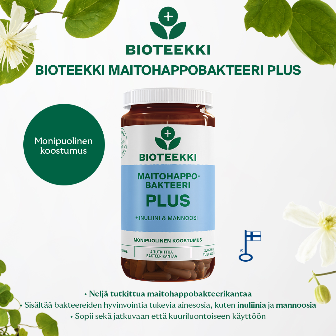 Bioteekki maitohpobakteeri Plus