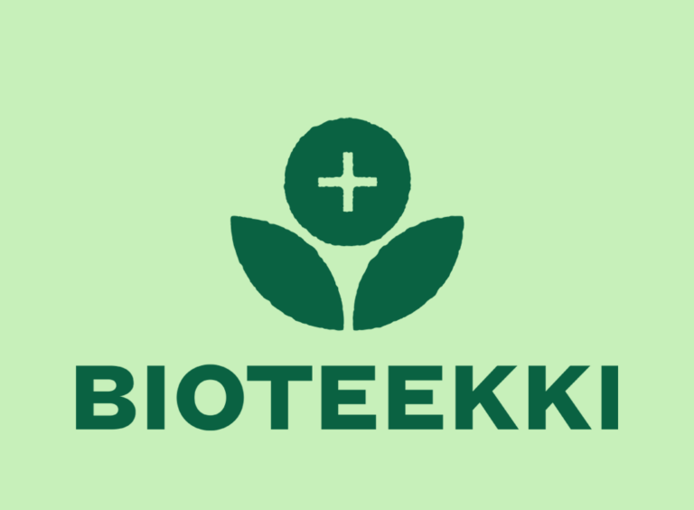 Bioteekki etusivun logo