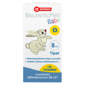 Bioteekin BalanticPro Baby maitohappobakteeri ja D3-vitamiini