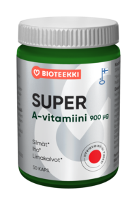 Bioteekin Super A-vitamiini 900 mikrog 50kaps