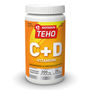 Bioteekin Teho C+D-vitamiini