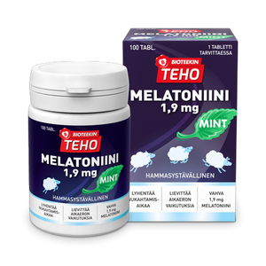 Bioteekin Teho Melatoniini Mint 1,9 mg