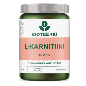 Bioteekki L-Karnitiini 90 tabl 2