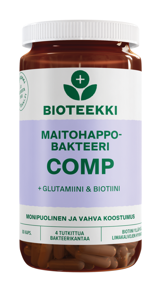 Bioteekki Maitohappobakteeri COMP 80kaps