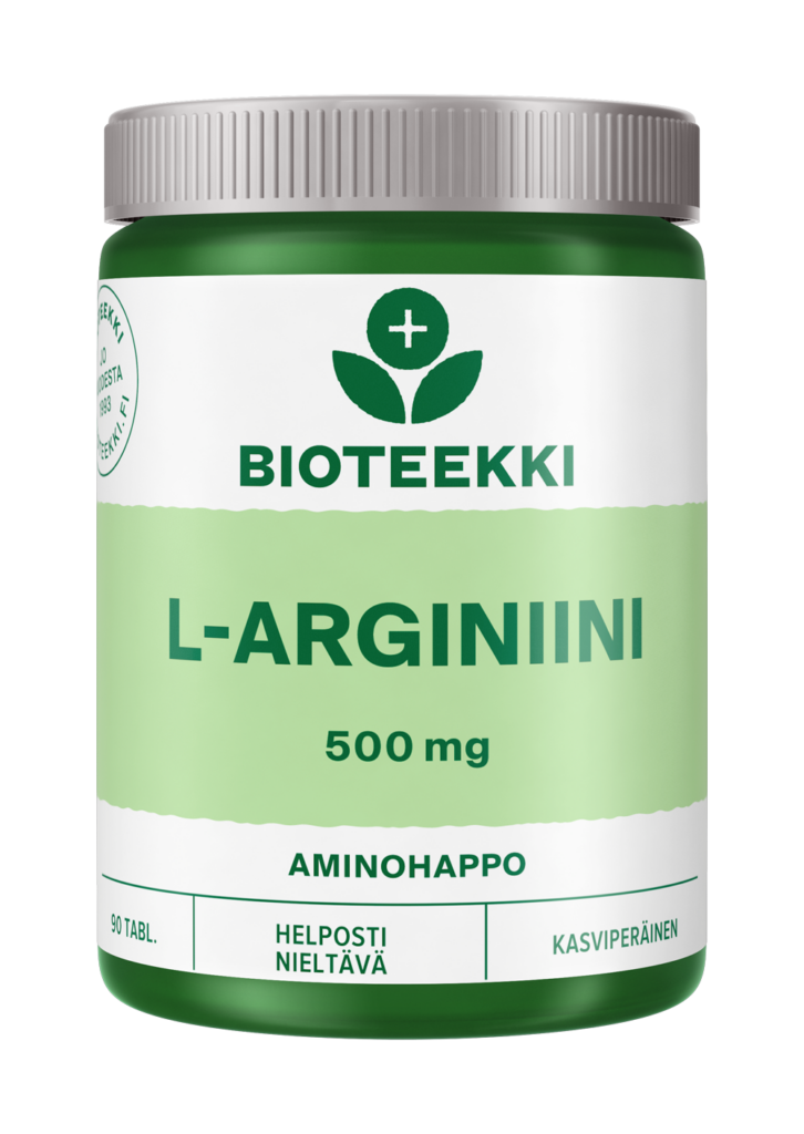 Bioteekin L-Arginiini 500mg 90tabl