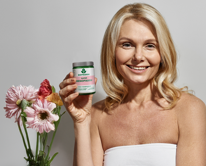 Bioteekki Menopaussi auttaa vaihdevuosien oireisiin