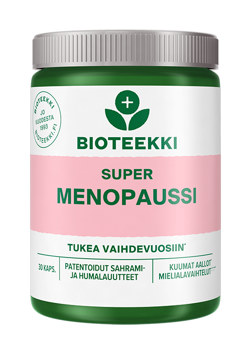 Bioteekin Menopaussi vaihdevuosioireiden lievittämiseen
